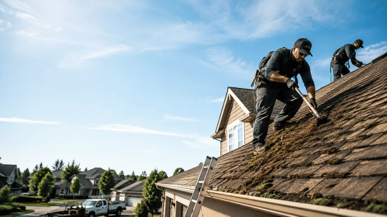 Roof Moss Removal in Guthrie, OK near me